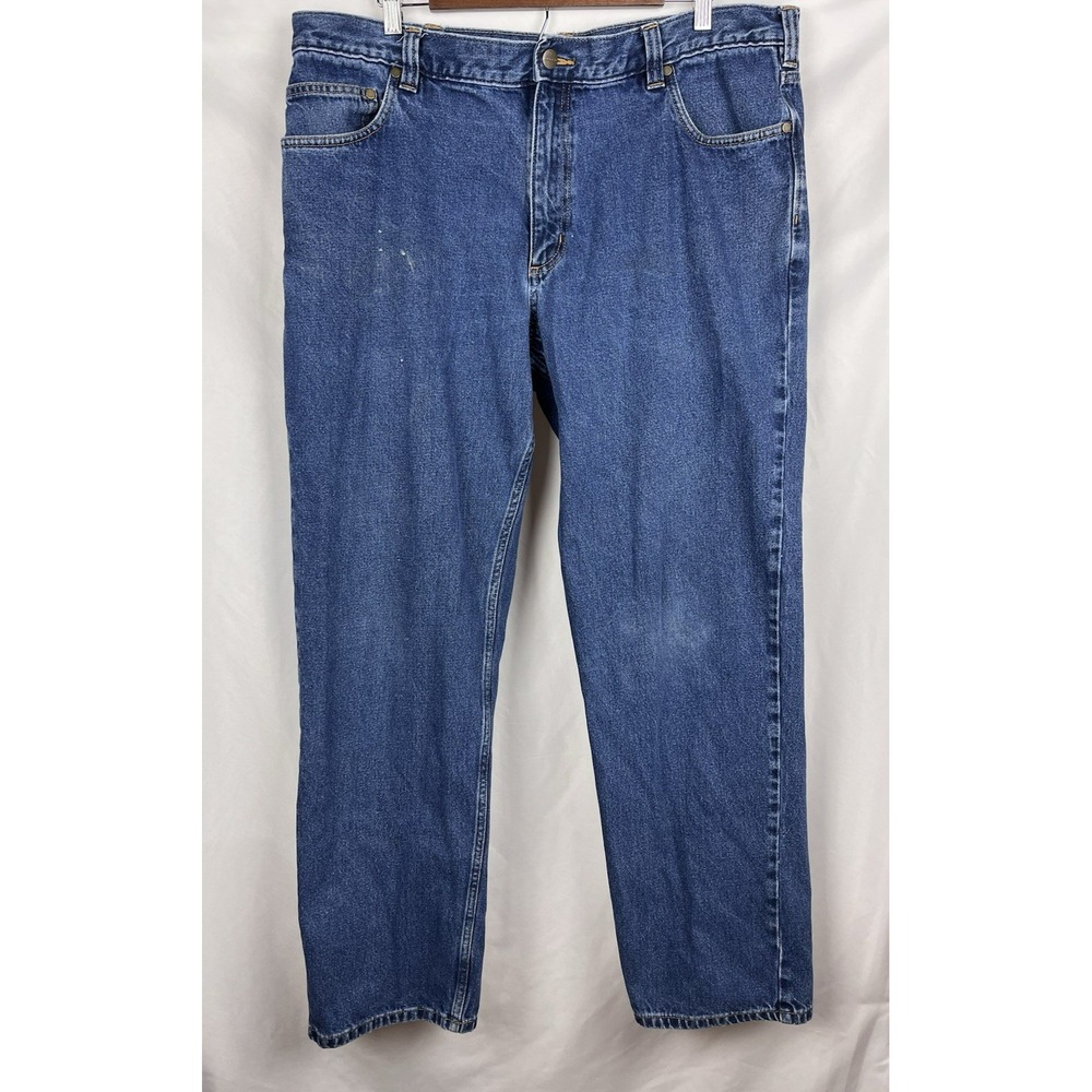 Carhartt Relaxed Jeans 40x34(Measured 38W 32L)Paint Splatter Distress Streetwear